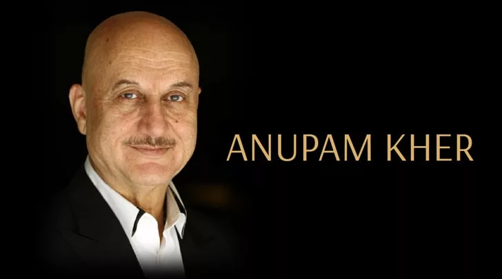 Image of Indian actor and director Anupam Kher