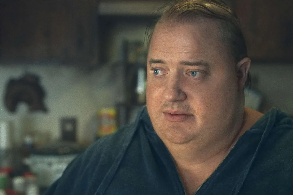 Image of Brendan Fraser as Charlie from The Whale Movie