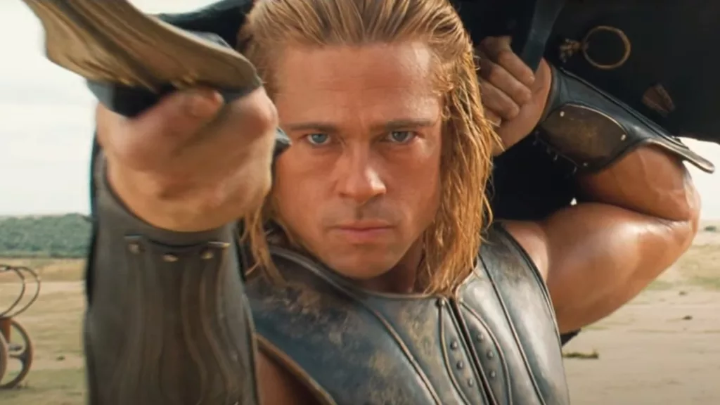 Image of Brad Pitt as Achilles