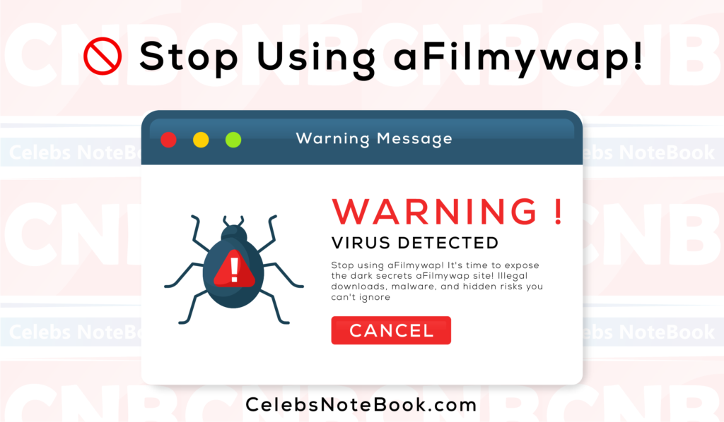 Infographic of topic Stop Using aFilmywap